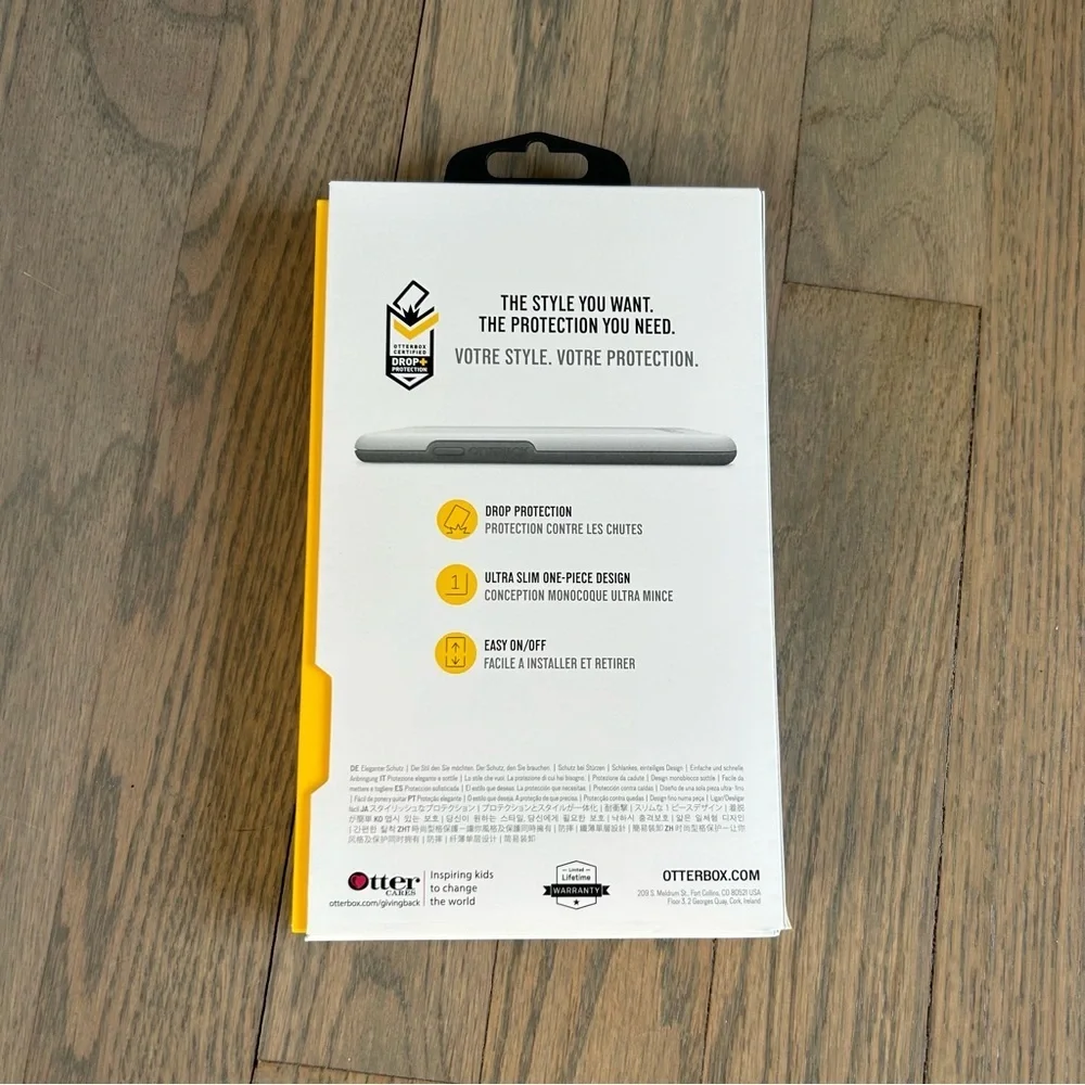 Otter box symmetry sleek protection iPhone large black case